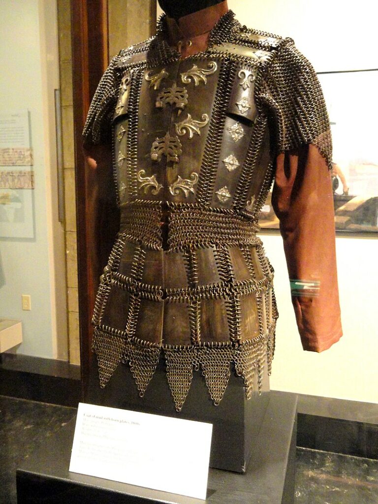 Coat of mail with horn plates, Philippines (Moro people)